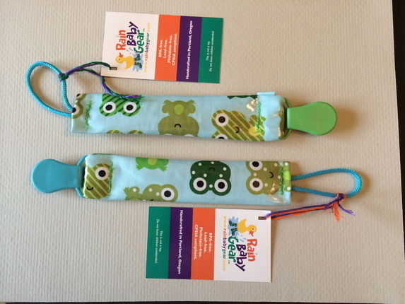 Frog Binkie Clip | Binkie Clips